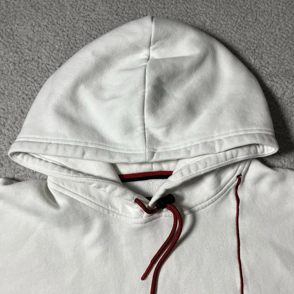 Air Jordan Hoodie Mens XL White Jumpman Holiday Sweatshirt Hanging Shoes Logo